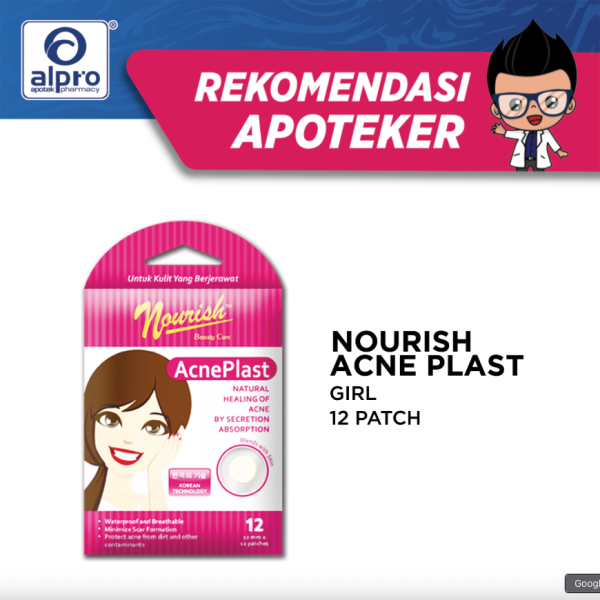 Nourish Acne Plast Girl 12S